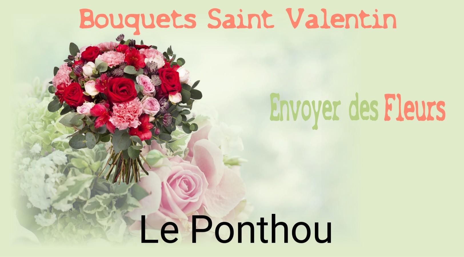 Roses de Saint-Valentin livrées à Le Ponthou